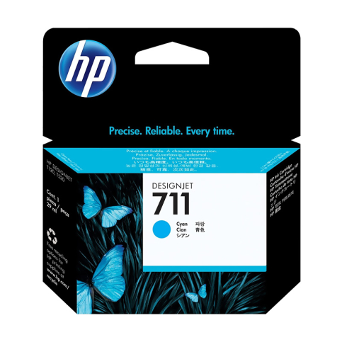 Hp Cz130A 711 Mavi Mürekkep Kartuş 29Ml (T120 T520 T520) - 1
