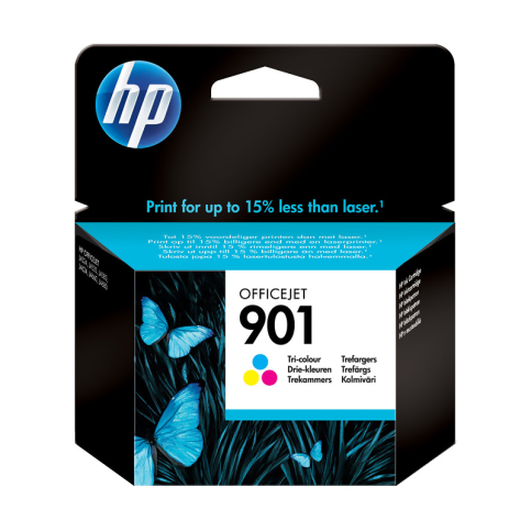 Hp Cc656Ae 901 3 Renk Mürekkep Kartuş 360 Sayfa (4500 J4580 J4660) - 1