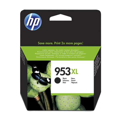 Hp L0S70Ae 953Xl Siyah Mürekkep Kartuş 2000 Sayfa Yüksek Kapasite (Pro 7740 8210 8710 8720 8730) - 1