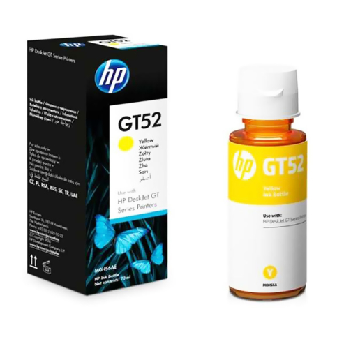 Hp M0H56Ae Gt52 Sarı Mürekkep Kartuş 8000 Sayfa Şişe (Gt5810 Gt5820) - 1