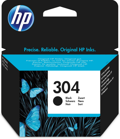 Hp N9K06Ae 304 Siyah Mürekkep Kartuş 120 Sayfa (2620 3730 3720) - 1