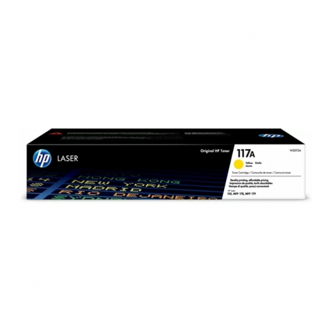 Hp W2072A 117A Sarı Toner 1000 Sayfa (178Nw 179Fnw 150Nw) - 1