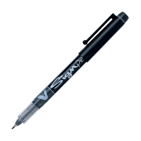 Pilot V-Signpen İmza Kalemi Siyah (51002026) (Sw-Vsp-B) - 1