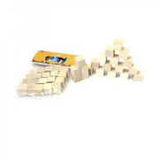 İnox 8887 Puti Ahşap Küp Natural 20Li - İNOX