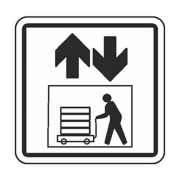 Ekstrafix 202 Yönlendirme Levhası 12X12 Yürüyen Merdiven (Yul-210) - EKSTRAFİX
