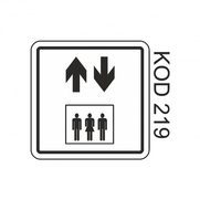 Ekstrafix 202 Yönlendirme Levhası 12X12 Asansör (Yul-219) - EKSTRAFİX