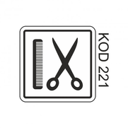 Ekstrafix 202 Yönlendirme Levhası 12X12 Berber-Kuaför (Yul-221) - EKSTRAFİX