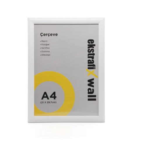 İnter Fix-Çb03 A4 Plastik Çerçeve Beyaz 25X35Cm - 1
