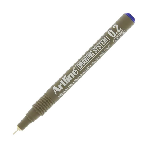 Artline 232 Çizim Kalemi 0.2Mm Mavi - 1