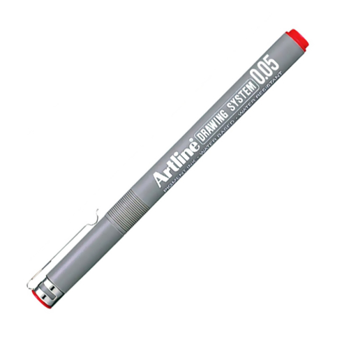 Artline 235 Çizim Kalemi 0.5Mm Kırmızı - 1