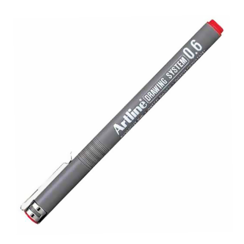 Artline 236 Çizim Kalemi 0.6Mm Kırmızı - 1