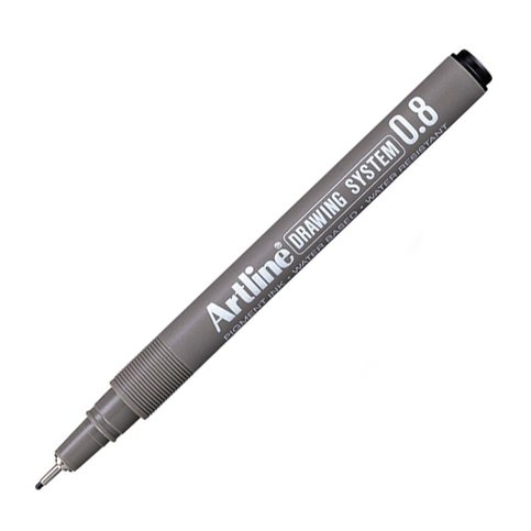 Artline 238 Çizim Kalemi 0.8Mm Siyah - 1