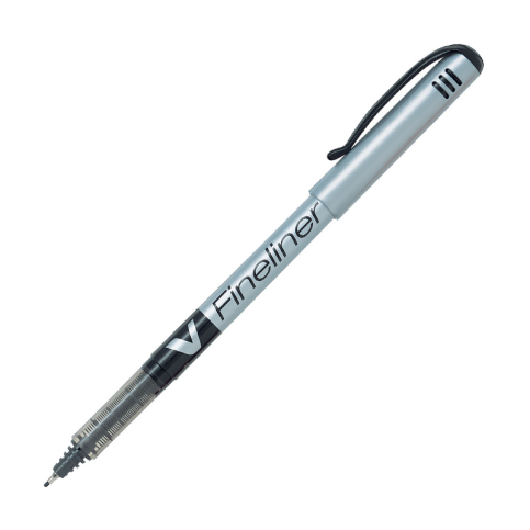 Pilot V-Fineliner Keçe Uçlu Kalem Siyah (51004108) (Sw-Vpp-B) - 1