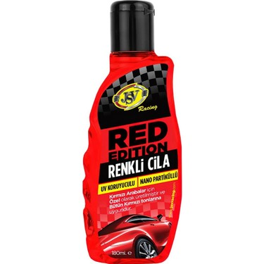 Jsv 44481 Renkli Araç Cilası Kırmızı 180Ml - 1