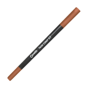 Caretta 65-14 Çift Uçlu Keçeli Kalem 0.4-1Mm Kahve - CARETTA