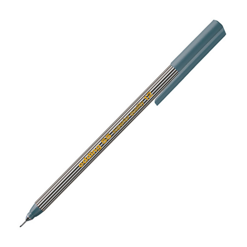 Edding E-55 Fineliner Keçe Uçlu Kalem Gri - 1