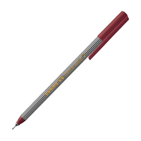 Edding E-55 Fineliner Keçe Uçlu Kalem Kahve - 1