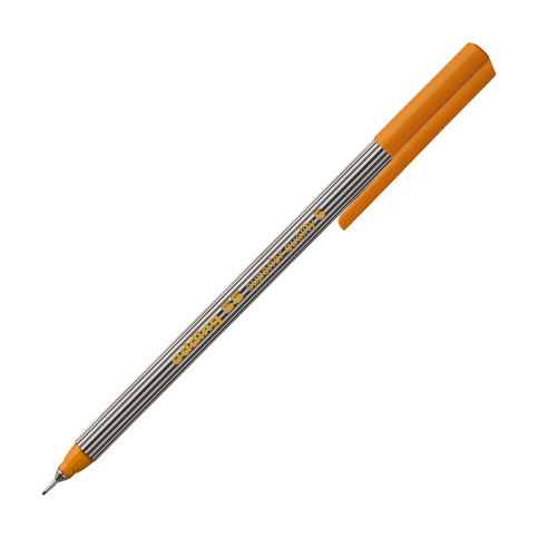 Edding E-55 Fineliner Keçe Uçlu Kalem Turuncu - 1