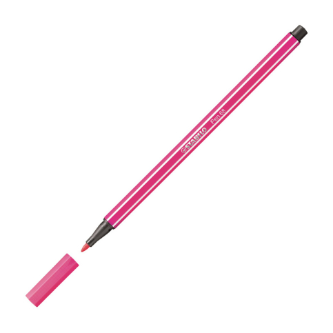 Stabilo 68 Pen Keçe Uçlu Kalem 056 Floresan Pembe - 1