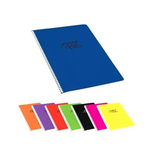 Keskin Free Spiralli Defter A4 Kareli 60 Yaprak (320402) - 1