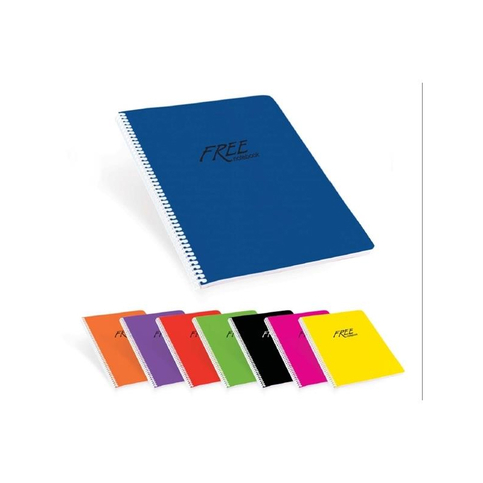 Keskin Free Spiralli Defter A4 Çizgili 120 Yaprak (320451) - 1