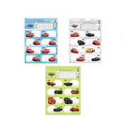 Keskin Cars Ders Programı Okul Etiketi 3Lü (220130) - KESKİN