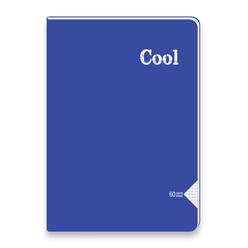 Keskin Cool Spiralli Plastik Kapak Defter A4 Kareli 60 Yaprak (321842) - 1