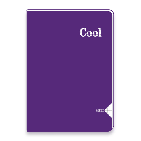 Keskin Cool Spiralli Plastik Kapak Defter A4 Kareli 60 Yaprak (321842) - 5