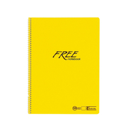 Keskin Free Spiralli Defter A4 Düz 120 Yaprak (320450) - 3