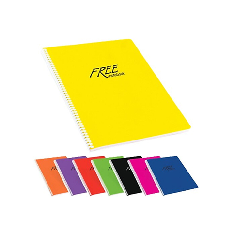 Keskin Free Spiralli Defter A4 Kareli 100 Yaprak (320442) - 1