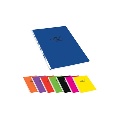 Keskin Free Spiralli Defter A5 Kareli 100 Yaprak (450142) - 1