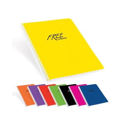 Keskin Free Spiralli Defter A5 Kareli 80 Yaprak (450122) - 1