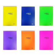 Keskin Free Office Üst Spiralli Bloknot A7 Kareli 42 Yaprak (145302) - KESKİN