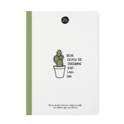 Keskin Hisli Şeyler Sert Kapak Defter 14X20 Çizgili 64 Yaprak Beni Seven Dikenime Katlansın (500542) - KESKİN