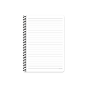 Keskin Outdoor Spiralli Sert Kapak Defter 17X24 Çizgili 80 Yaprak Bordo (411002) - 2