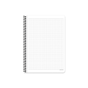 Keskin Outdoor Spiralli Sert Kapak Defter 17X24 Kareli 80 Yaprak Kahve (411011) - 2