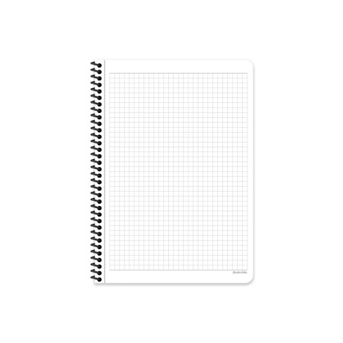 Keskin Outdoor Spiralli Sert Kapak Defter 17X24 Kareli 80 Yaprak Kahve (411011) - 2