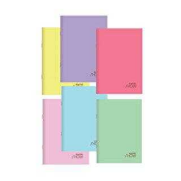 Keskin Pastel Show Plastik Kapak Defter A5 Kareli 40 Yaprak (324702) - KESKİN