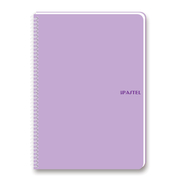 Keskin Pastel Spiralli Defter 17X24 Çizgili 80 Yaprak (327751) - 1