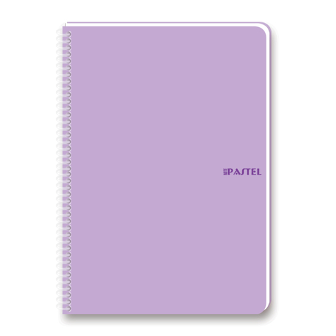 Keskin Pastel Spiralli Defter 17X24 Çizgili 80 Yaprak (327751) - 1