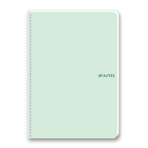 Keskin Pastel Spiralli Defter 17X24 Çizgili 80 Yaprak (327751) - 3