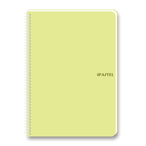 Keskin Pastel Spiralli Defter 17X24 Çizgili 80 Yaprak (327751) - 6