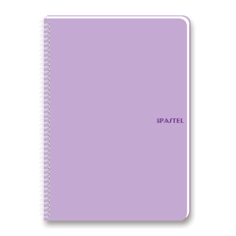 KESKİN PASTEL SPİRALLİ DEFTER A4 ÇİZGİLİ 120 YAPRAK (327743)