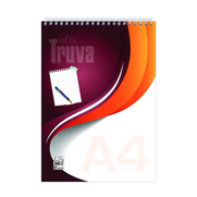 Keskin Truva Spiralli Bloknot A4 Düz 40 Yaprak (145500) - KESKİN
