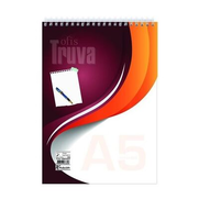 Keskin Truva Spiralli Bloknot A5 Düz 40 Yaprak (145600) - KESKİN