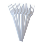 Kırıktaş Beyaz Plastik Çatal 100Lü - KIRIKTAŞ