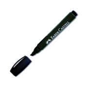 Faber-Castell 54 Permanent Markör Koli Kalemi Kesik Uç Siyah (152761) - FABER CASTELL