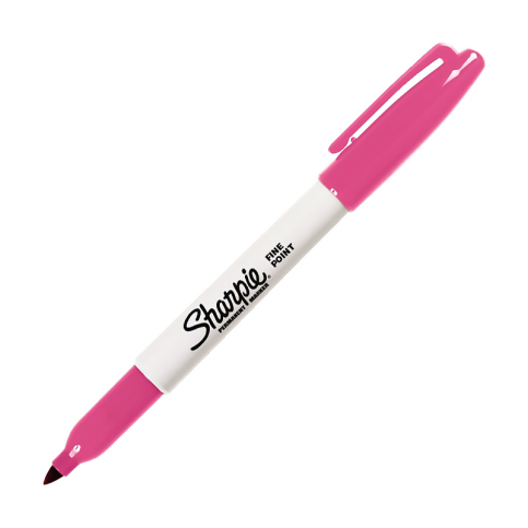 Sharpie Fine Permanent Markör Pembe (1785161) - 1