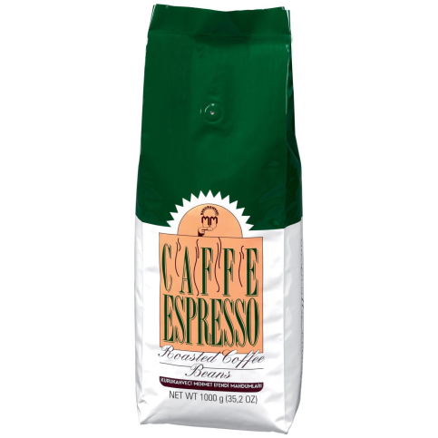 Kurukahveci Mehmet Efendi Cafe Espresso Çekirdek Filtre Kahve 1Kg - 1