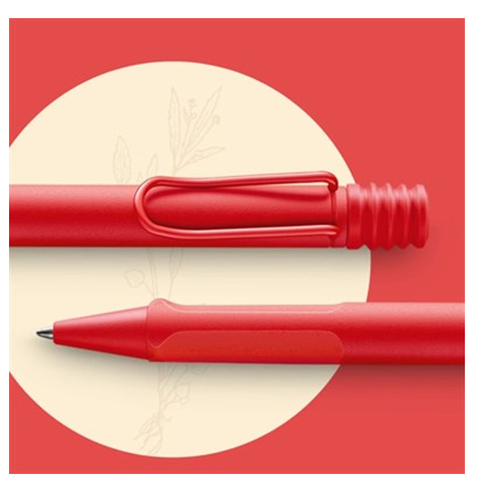 Lamy 220S Safari Tükenmez Kalem Strawberry (2022 Özel Üretım Rengi) - 1